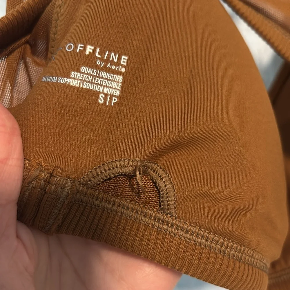 NWT Aerie Real Me Low Key Sports Bra